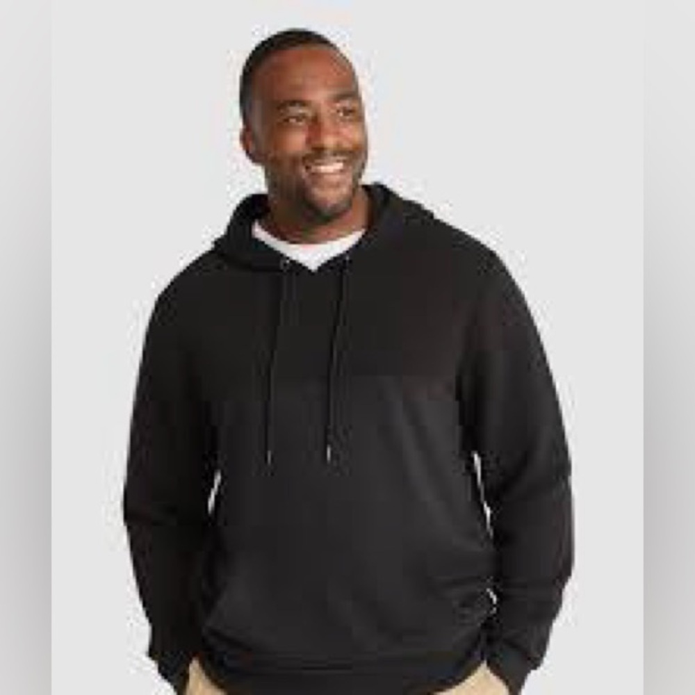 Johnny Bigg Men's Black Hoodie 2XL NWT